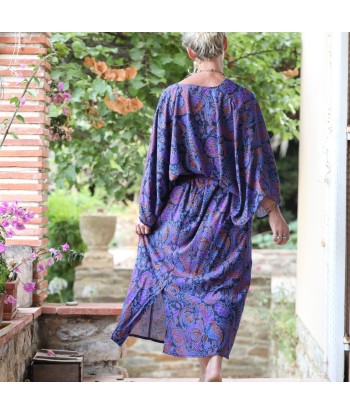 Robe Xiou viscose fleurs de Naples Faites des économies