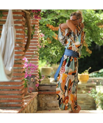 Robe Xiou viscose Symbolique les muscles