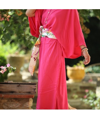 Robe Xiou viscose rose fushia en ligne