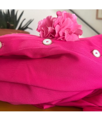 Robe Xiou viscose rose fushia en ligne