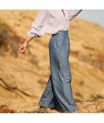 Pantalon Tom - jean de coton léger bleu Vous souhaitez 