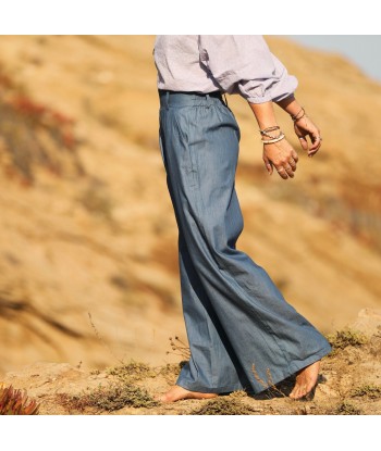 Pantalon Tom - jean de coton léger bleu Vous souhaitez 