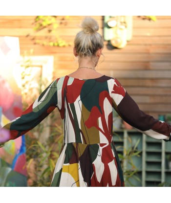 Robe Louisa - viscose arty sur le site 