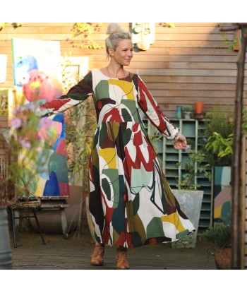 Robe Louisa - viscose arty sur le site 