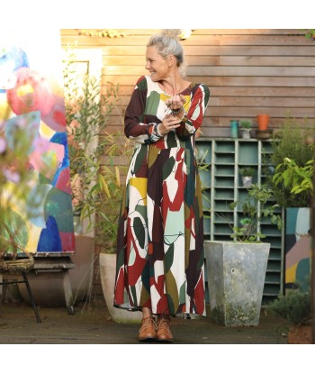 Robe Louisa - viscose arty sur le site 