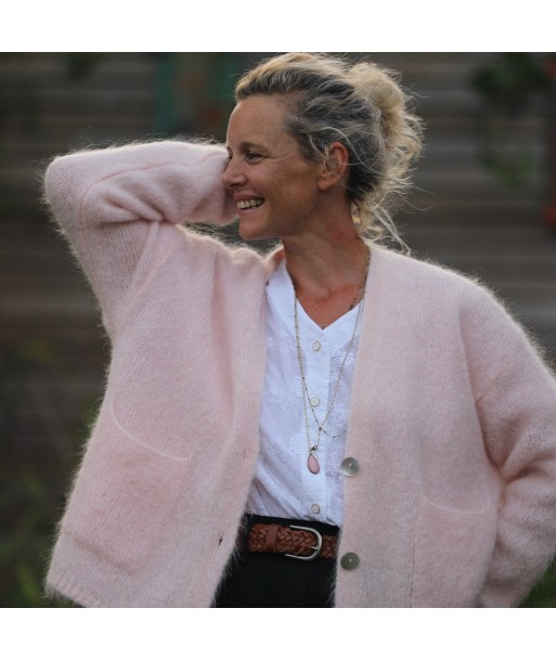 Gilet Eve rose poudré 50% de réduction en Octobre 2024