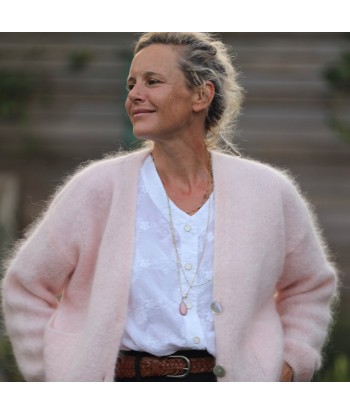 Gilet Eve rose poudré 50% de réduction en Octobre 2024