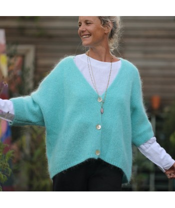 Gilet Hana Turquoise Economisez 