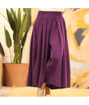 Pantalon Paco - velours milleraies lilas outlet