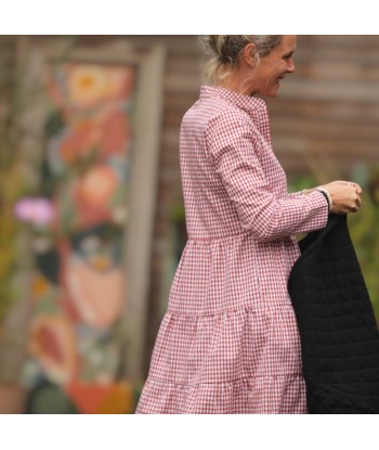 Robe Bella - vichy écureuil français