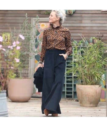 Blouse Marthe-  Graou choco/caramel l'évolution des habitudes 