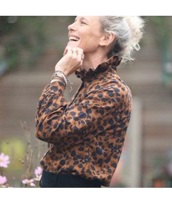 Blouse Marthe-  Graou choco/caramel l'évolution des habitudes 