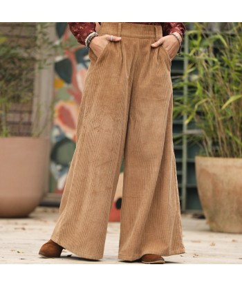 Pantalon César- velours côtelé camel l'évolution des habitudes 