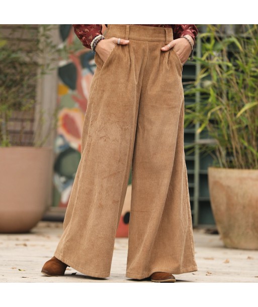 Pantalon César- velours côtelé camel l'évolution des habitudes 