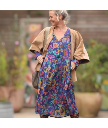 Robe Romane - viscose Explosion Florale est présent 