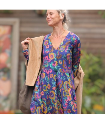 Robe Romane - viscose Explosion Florale est présent 