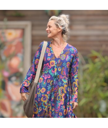 Robe Romane - viscose Explosion Florale est présent 