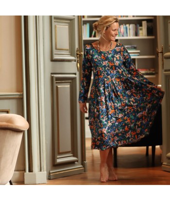 Robe Louise - viscose fleuri océan vente chaude votre 