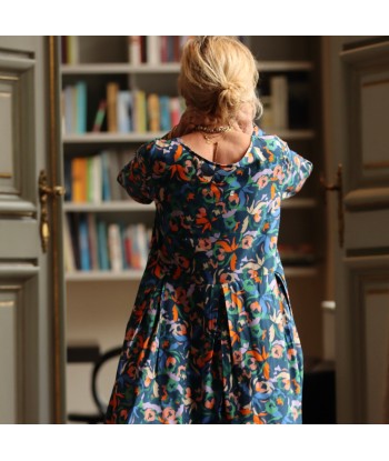 Robe Louise - viscose fleuri océan vente chaude votre 