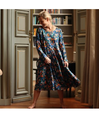 Robe Louise - viscose fleuri océan vente chaude votre 