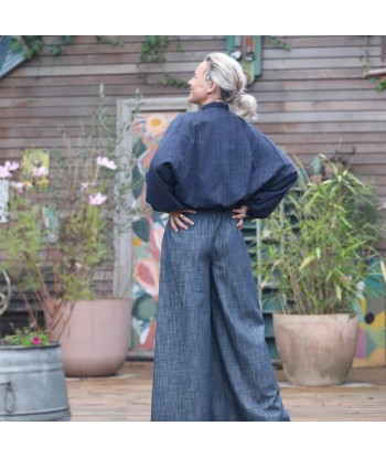 Jupe culotte Arielle en jean bleu chiné Le MVP de beaucoup