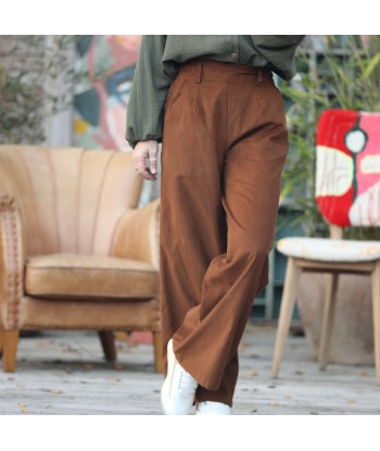 Pantalon Tom - velours milleraies camel À commander