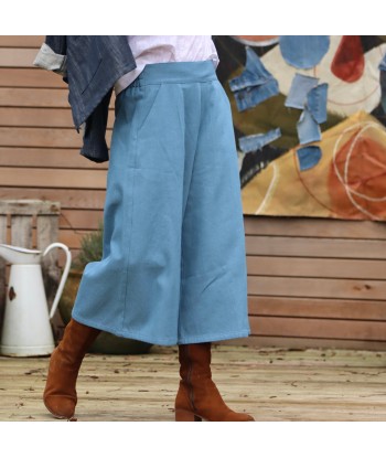 Jupe-culotte Margaux jean bleu stone Vous souhaitez 