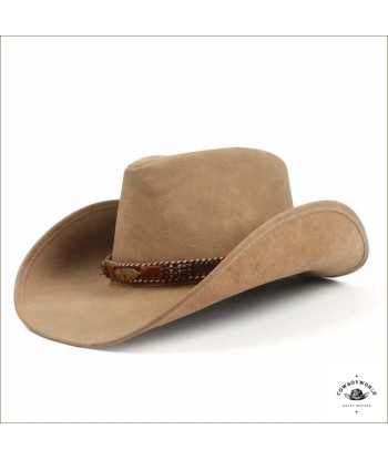 Chapeau de Cowboy Beige basket pas cher