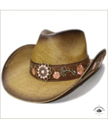 Chapeau de Western en Paille Femme pas cheres