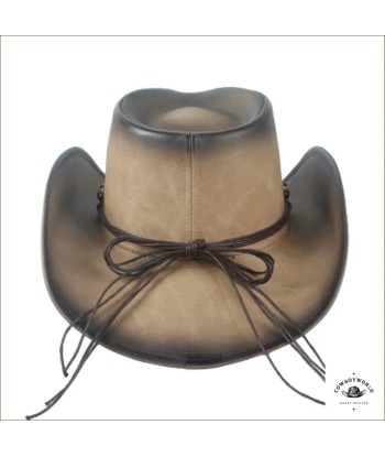 Chapeau de Cowboy en Cuir El Dorado pas cher