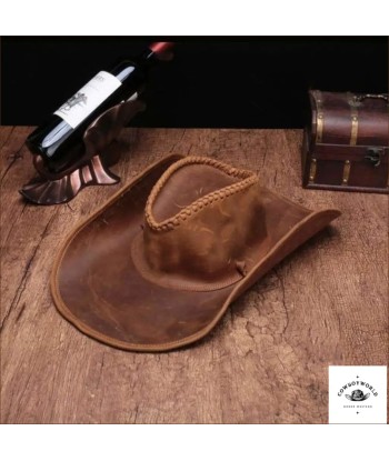 Chapeau de Cowboy en Cuir Venez acheter