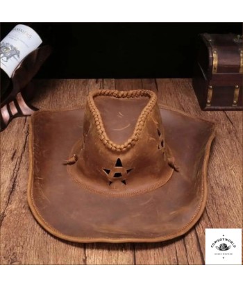 Chapeau de Cowboy en Cuir Venez acheter