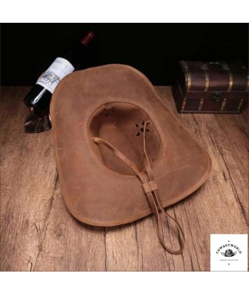 Chapeau de Cowboy en Cuir Venez acheter