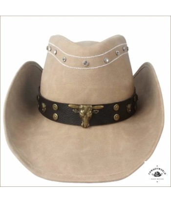 Chapeau en Cuir Comanchero Style Western Dans la société mordern