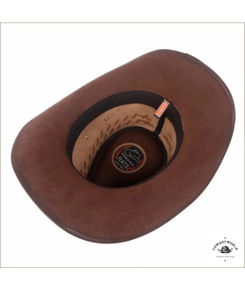 Chapeau de Cowboy Homme en Cuir en ligne des produits 