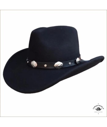 Chapeau de Cowboy Noir en Laine s'inspire de l'anatomie humaine