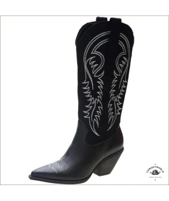 Bottes Western Noires Femme store