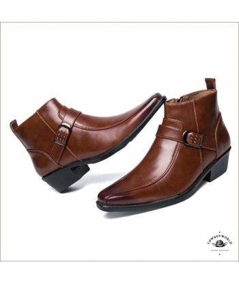 Boots Western Homme Simili Cuir Découvrez la collection