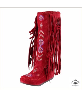 Bottes Cowboy Franges Femme de technologie