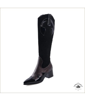 Bottes Cowboy Noires Femme en ligne