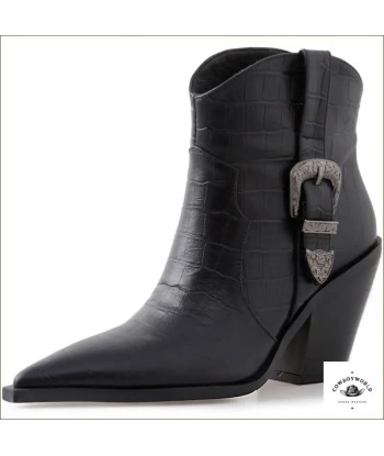 Bottines Western Croco 50% de réduction en Octobre 2024