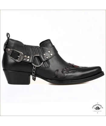 Bottines Cowboys Homme Cuir france