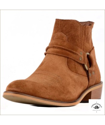 Bottines Style Cowboy Daim d'Europe débarque