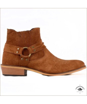 Bottines Style Cowboy Daim d'Europe débarque