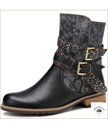 Bottines Country Cuir hantent personnes