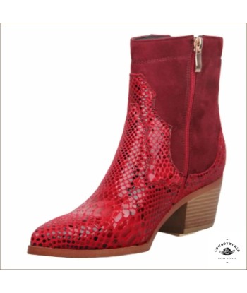 Bottines Western Femme Beiges 2024