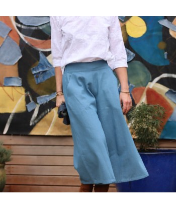 Jupe-culotte Margaux jean bleu stone Vous souhaitez 