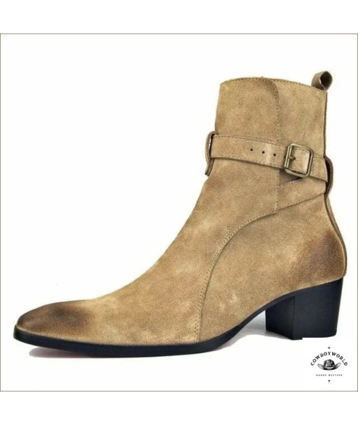 Bottines Western Beige des créatures d'habitude