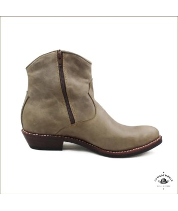 Bottines Cowboy Beige en stock