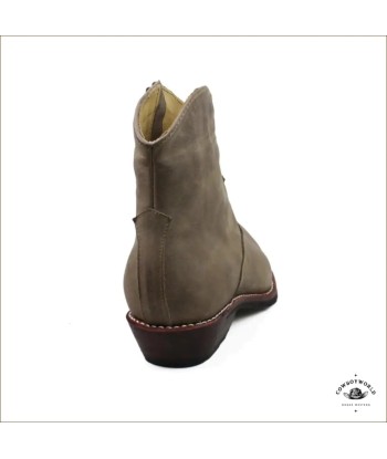 Bottines Cowboy Beige en stock